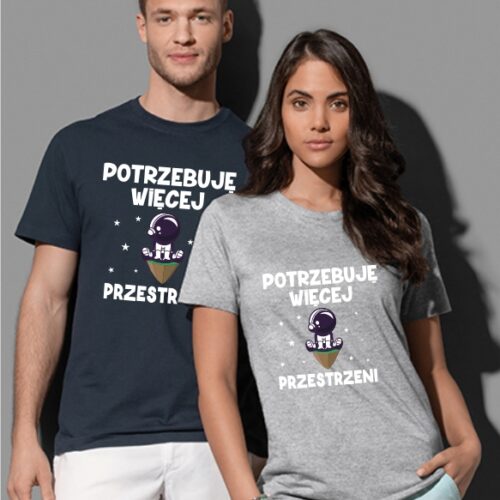 Koszulka damska lub męska Przestrzeń