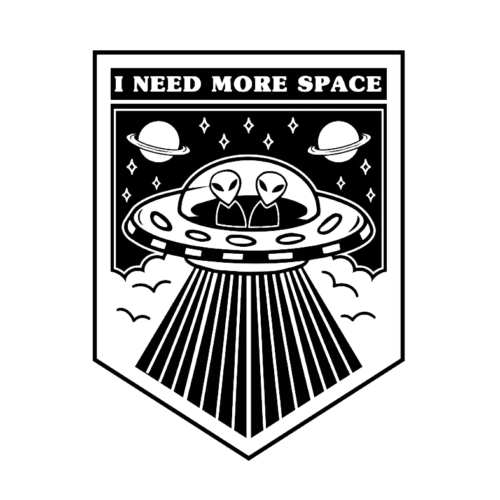 Koszulka damska lub męska More space - obrazek 2