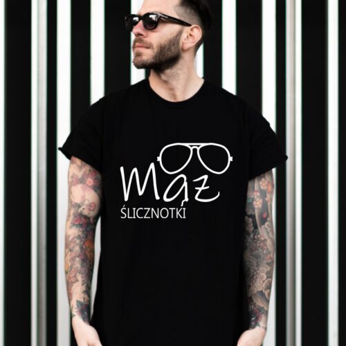 Koszulka męska Mąż Ślicznotki
