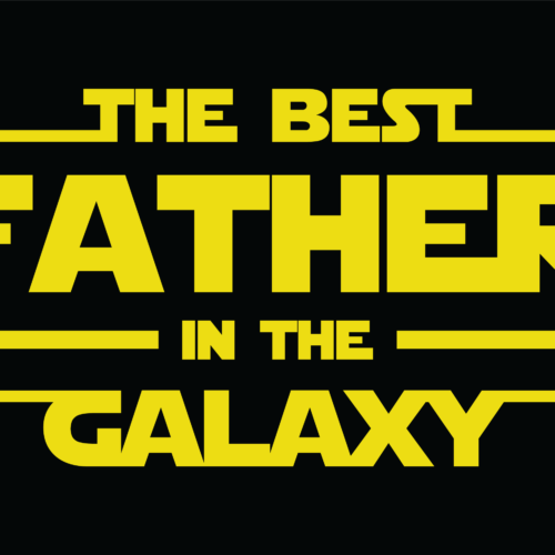 Koszulka męska The Best Father - obrazek 2