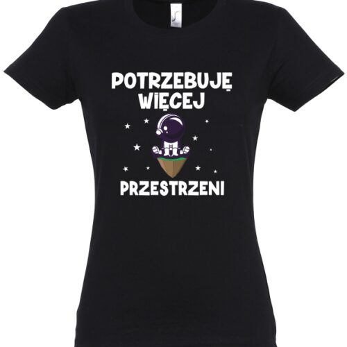 Koszulka damska lub męska Przestrzeń - obrazek 3