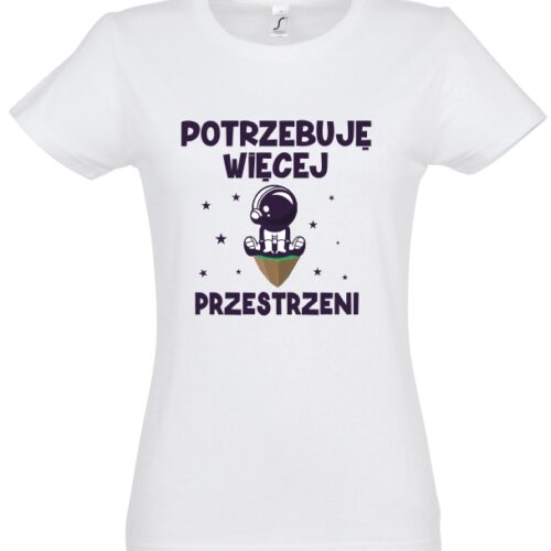 Koszulka damska lub męska Przestrzeń - obrazek 4