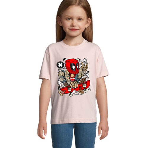 Koszulka dziecięca Deadpool Skater - obrazek 9