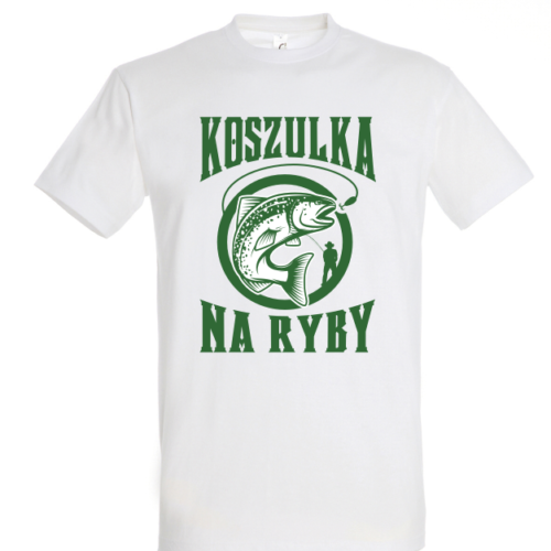 Koszulka męska Na ryby - obrazek 3