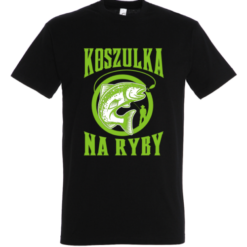 Koszulka męska Na ryby - obrazek 4