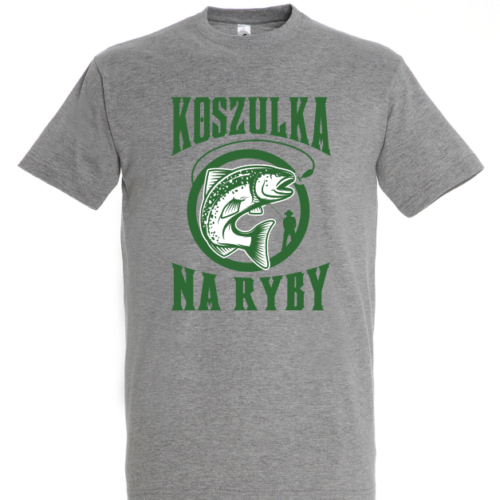 Koszulka męska Na ryby - obrazek 5