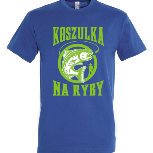Koszulka męska Na ryby - obrazek 6